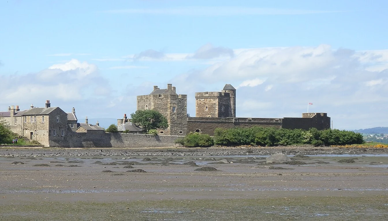 Blackness Castle beside the Firth of Forth