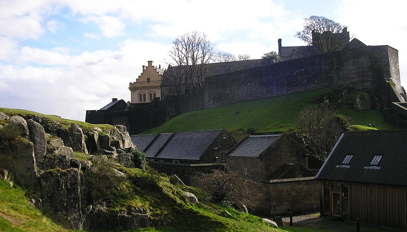 Stirling Castle above the Old Town
