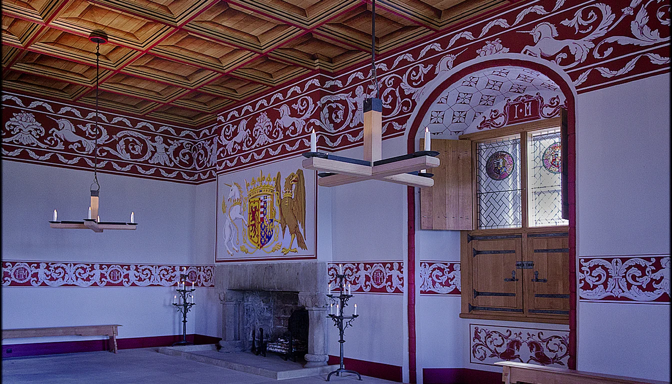 The restored Queen’s Outer Hall in Stirling Castle’s Royal Palace