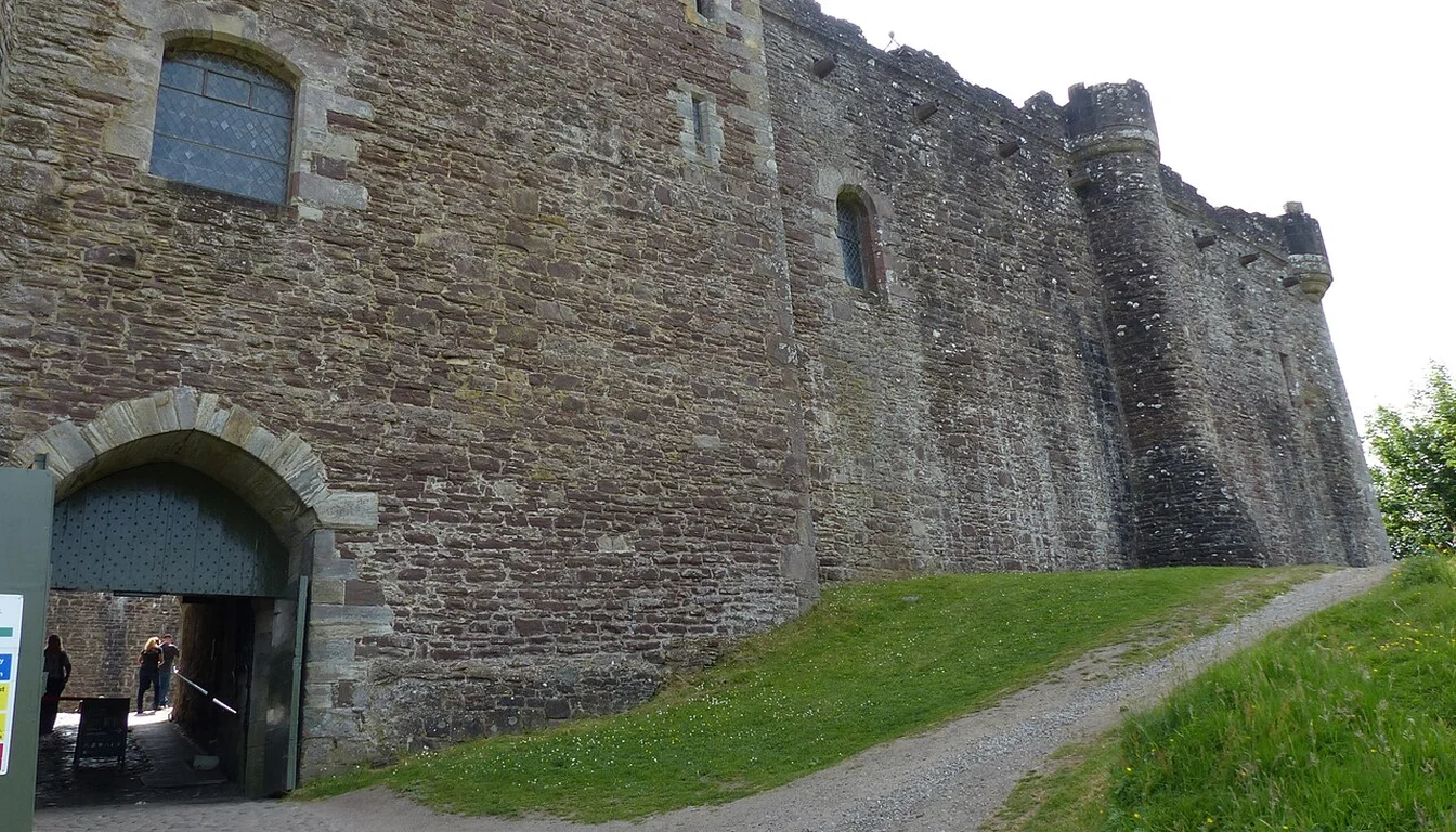 Doune Castle, used as Castle Leoch in Outlander