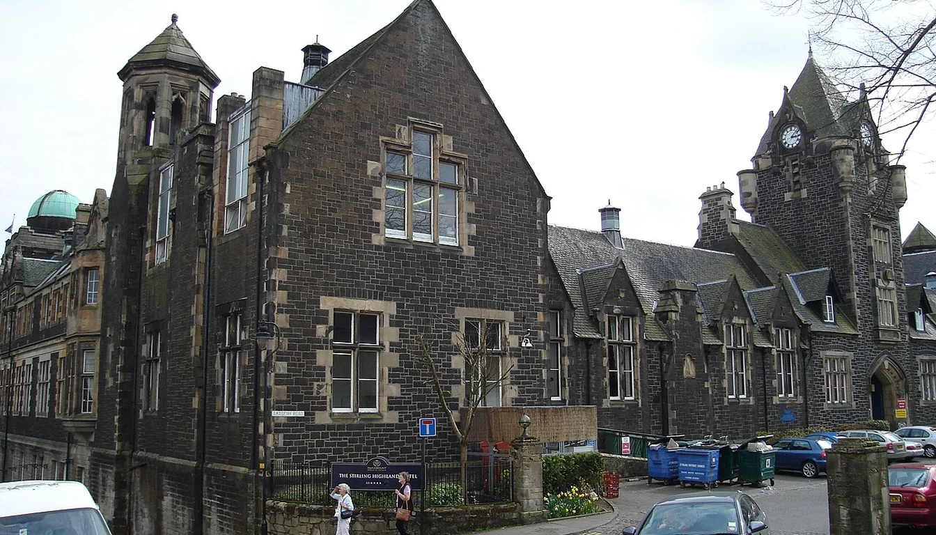 Stirling Highland Hotel in the former High School building